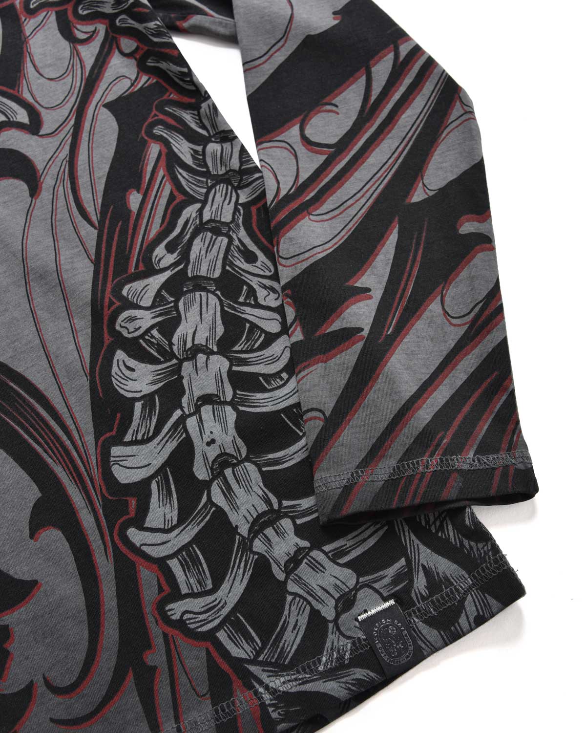 Bambino | T-Shirt A Maniche Lunghe Doubleface Con Stampa All - Over "Tribal" - Scorpion Bay