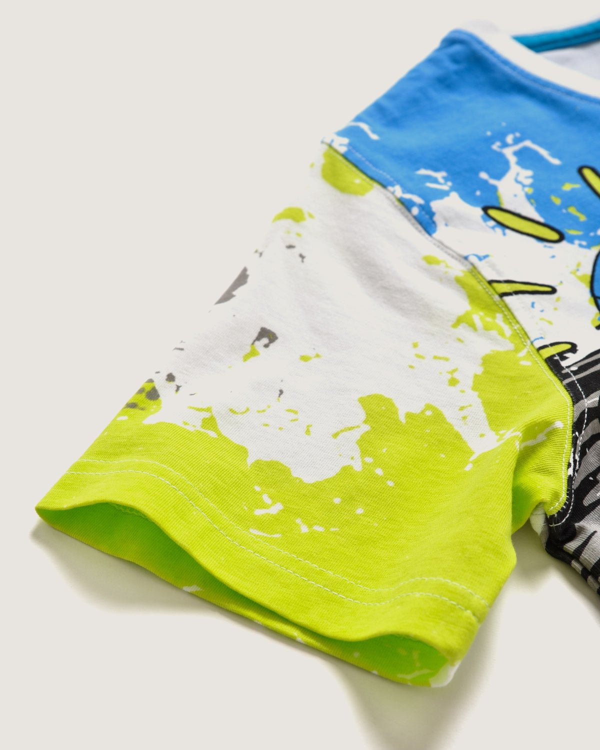 Bambino | T-Shirt School Of Surf In 100% Cotone Color Carbone Con Stampa - Scorpion Bay