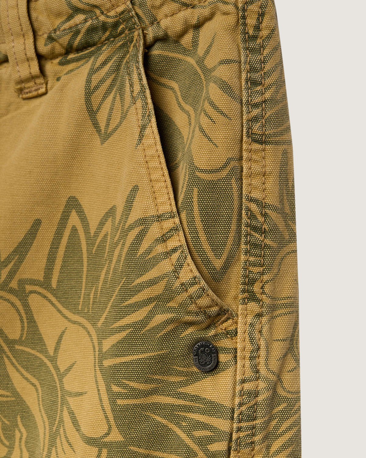 Bermuda cargo con stampa floreale uomo - Scorpion Bay