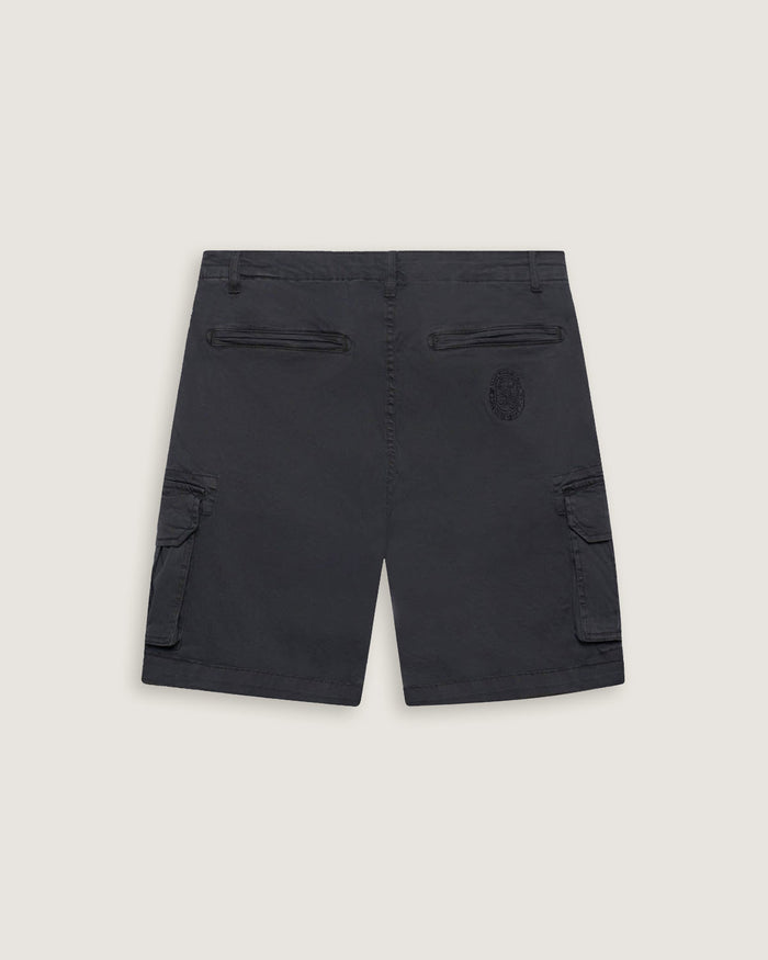 Bermuda cargo iconic con logo ricamato sul retro uomo - Scorpion Bay