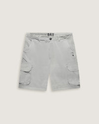 Bermuda cargo iconic con logo ricamato sul retro uomo - Scorpion Bay