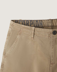 Bermuda cargo iconic con logo ricamato sul retro uomo - Scorpion Bay