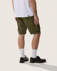 Bermuda cargo iconic con logo ricamato sul retro uomo - Scorpion Bay