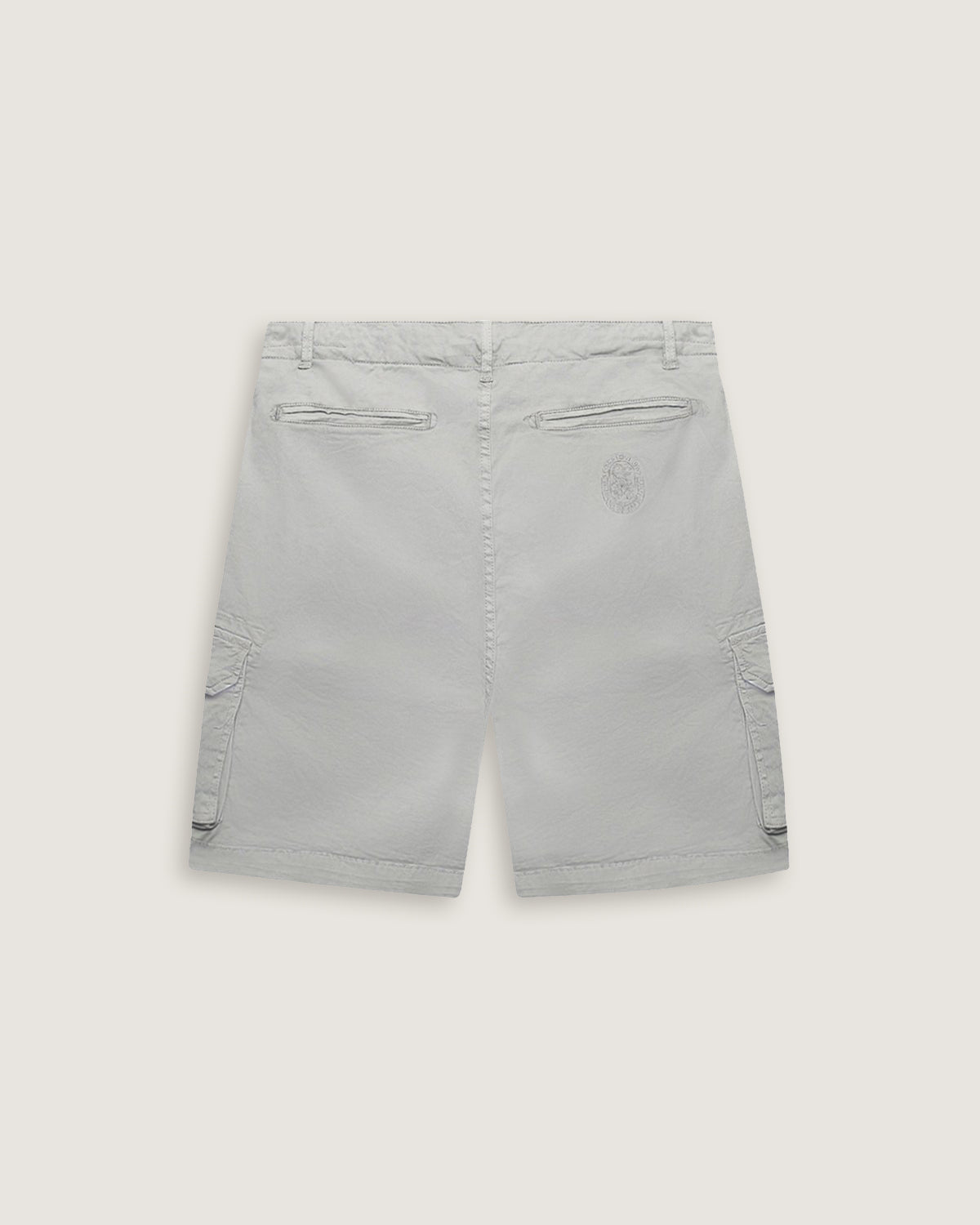 Bermuda cargo iconic con logo ricamato sul retro uomo - Scorpion Bay