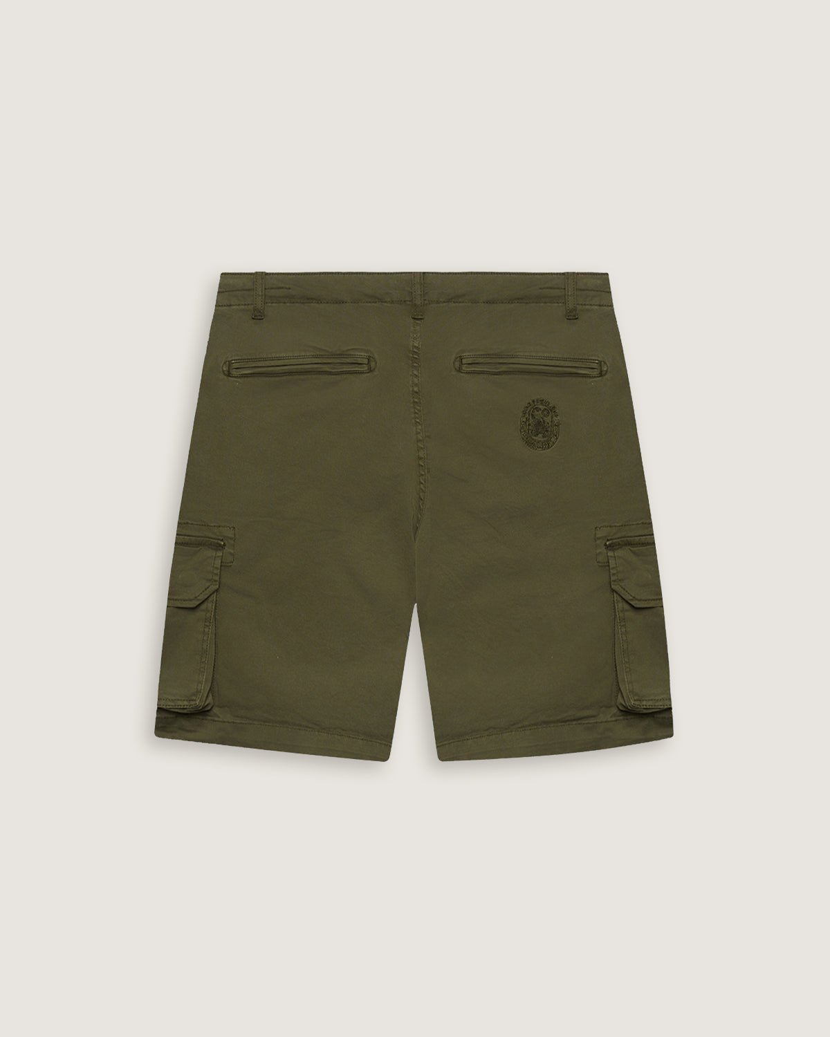 Bermuda cargo iconic con logo ricamato sul retro uomo - Scorpion Bay