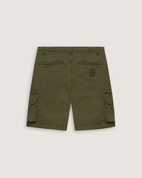 Bermuda cargo iconic con logo ricamato sul retro uomo - Scorpion Bay