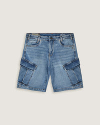 Bermuda cargo in denim bambino - Scorpion Bay