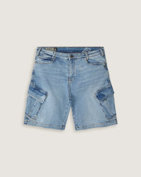 Bermuda cargo in denim uomo - Scorpion Bay