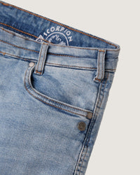 Bermuda cargo in denim uomo - Scorpion Bay