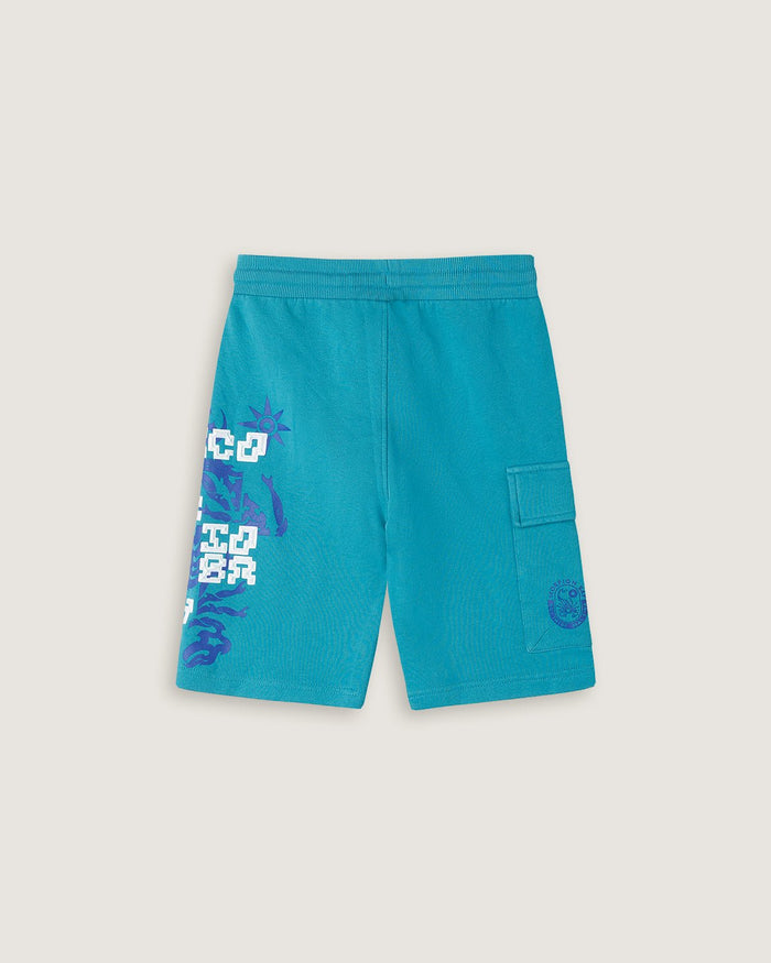 Bermuda cargo in felpa stampato "Mystic Scorpion" bambino - Scorpion Bay