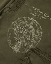 Bermuda cargo multitasca "Tattoo All Over" uomo - Scorpion Bay