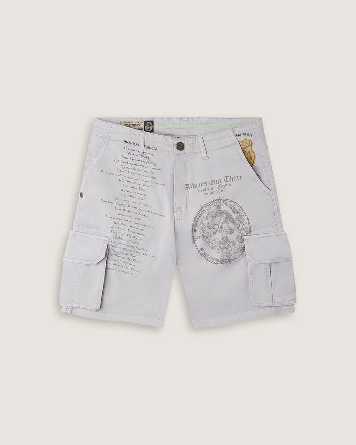 Bermuda cargo multitasca "Tattoo All Over" uomo - Scorpion Bay