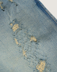 Bermuda in denim con rotture uomo - Scorpion Bay