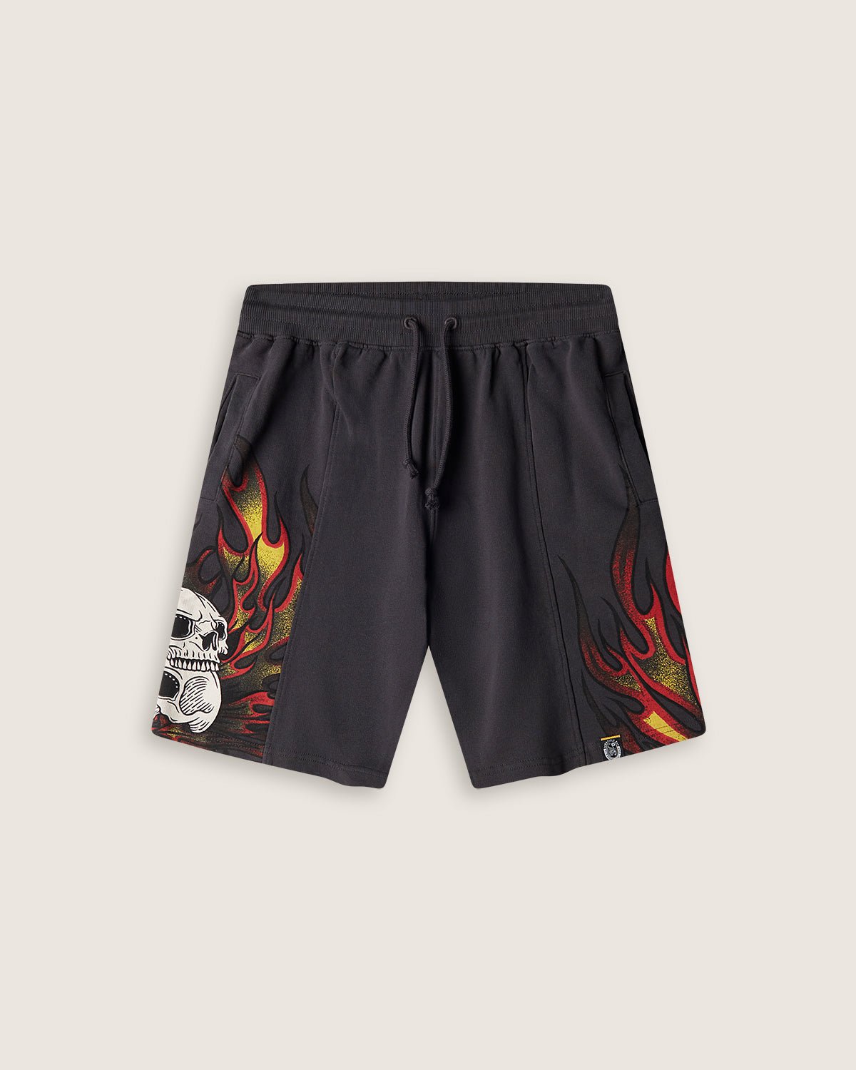 Bermuda in felpa bambino "Skulls on fire" bambino - Scorpion Bay