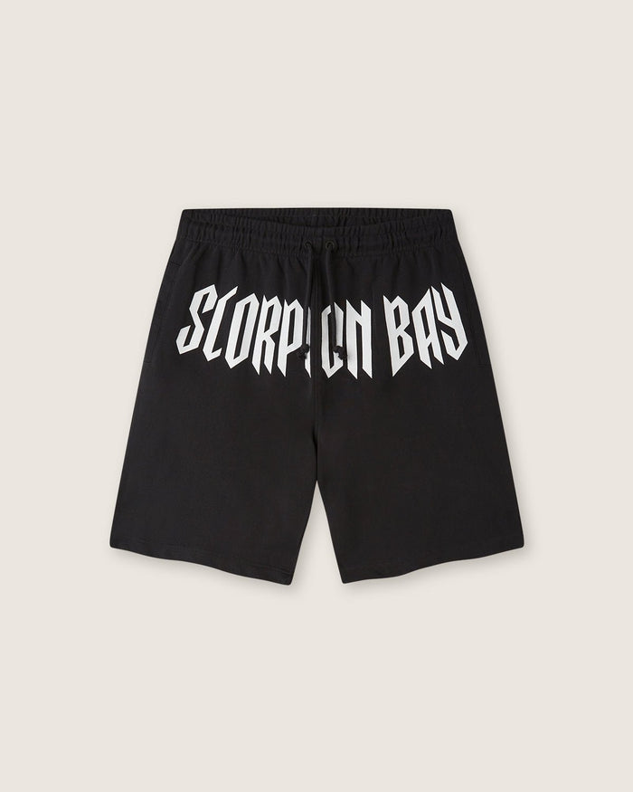 Bermuda in felpa "Gothic Lettering" uomo - Scorpion Bay