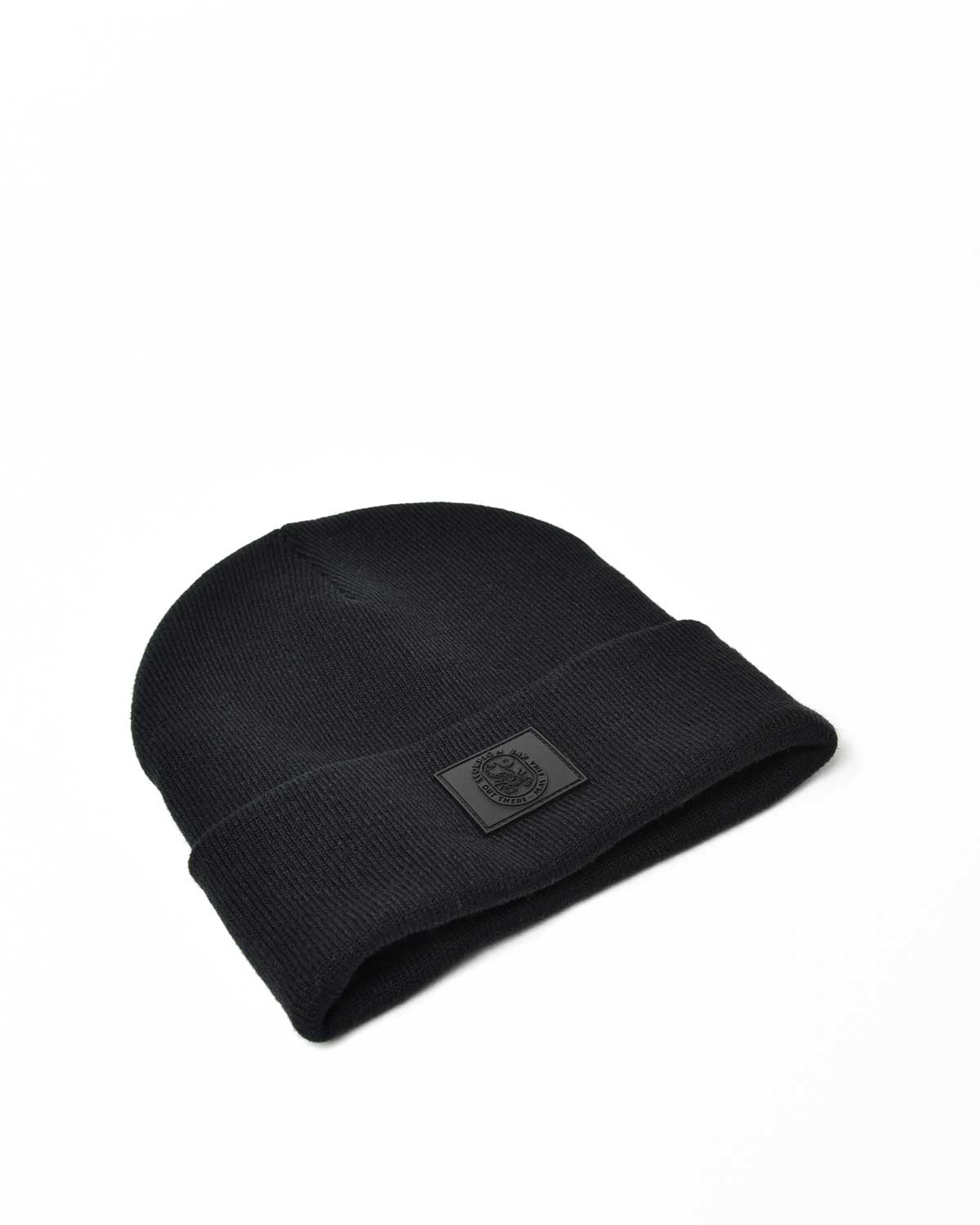 Berretto in maglia con patch in gomma - Scorpion Bay