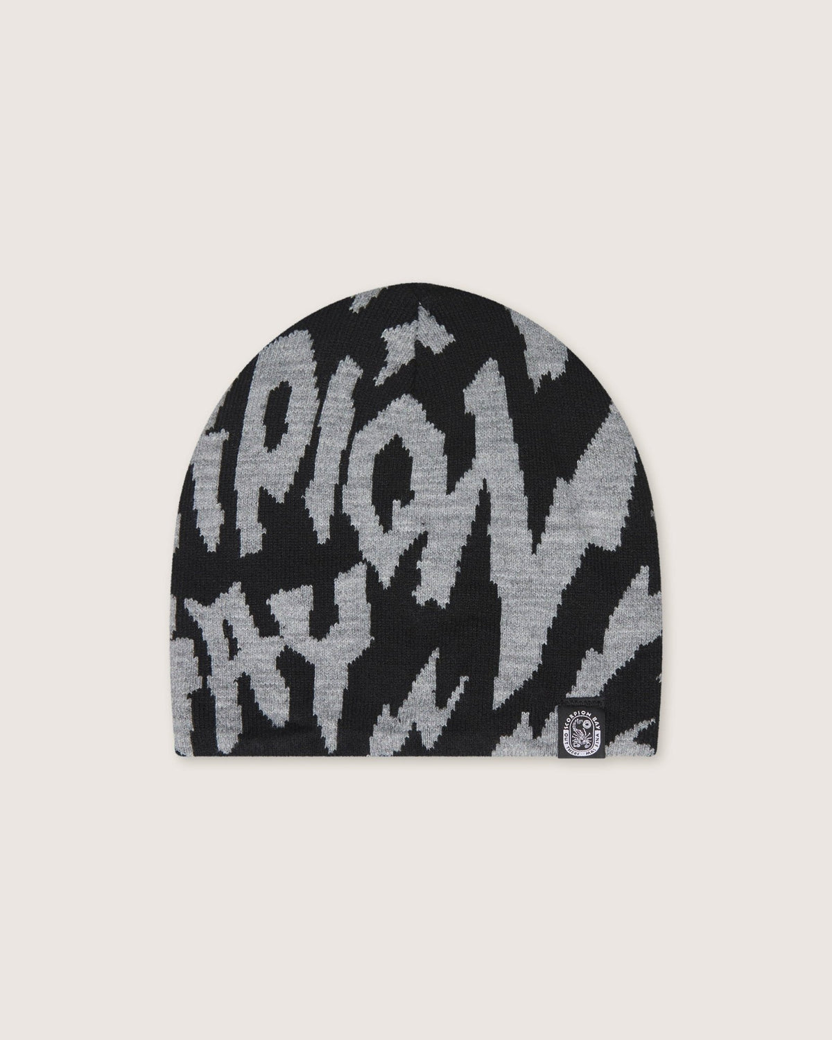 Berretto in maglia doubleface "Circus Lettering" - Scorpion Bay