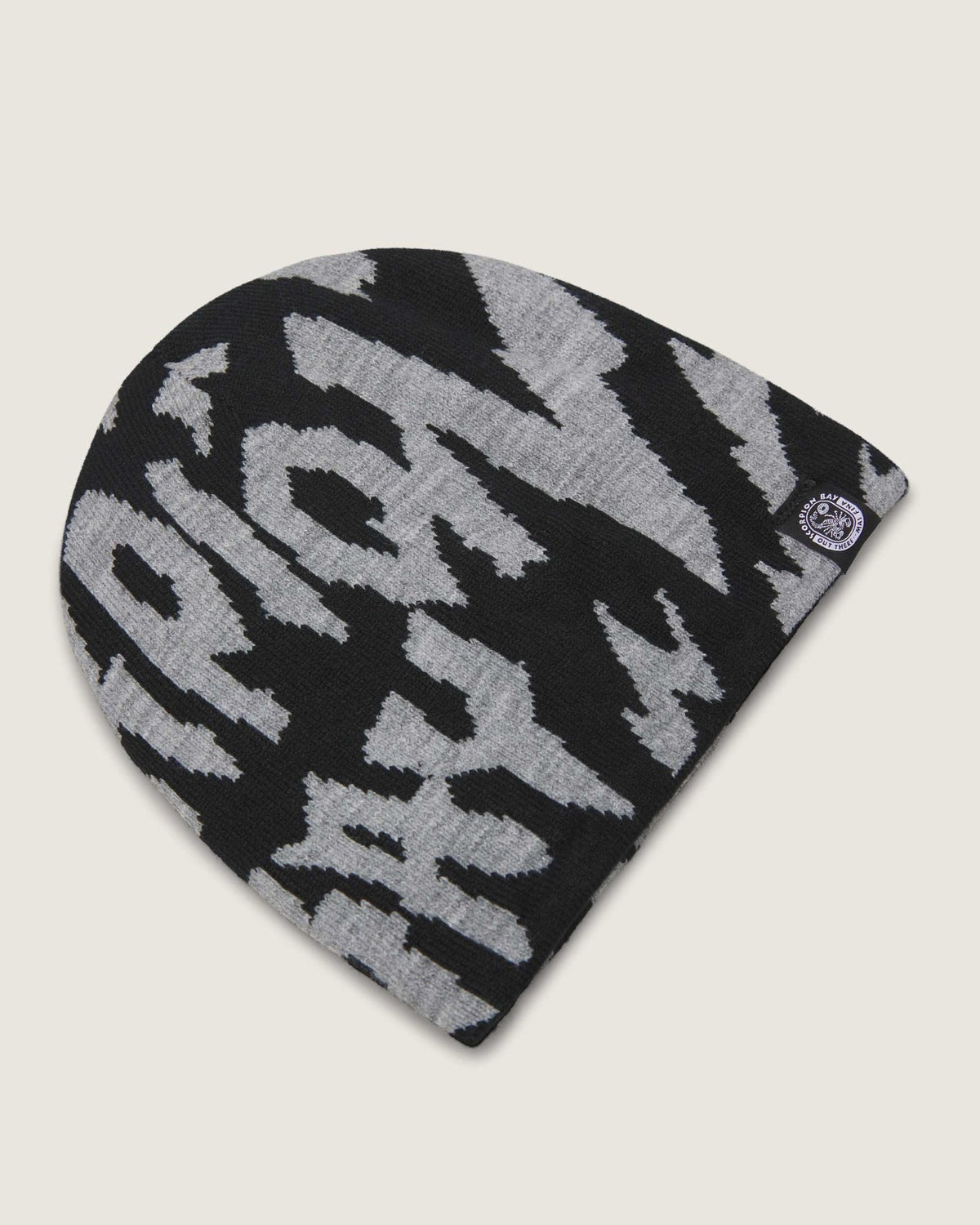 Berretto in maglia doubleface "Circus Lettering" - Scorpion Bay