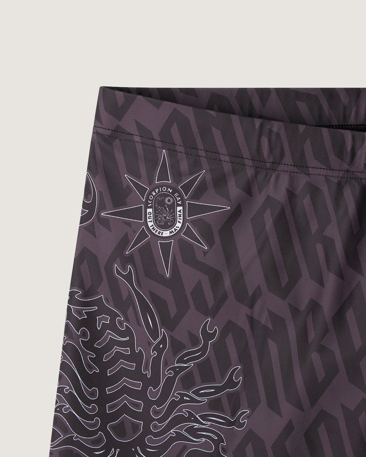Boxer mare stampato all over "Gothic lettering" uomo - Scorpion Bay