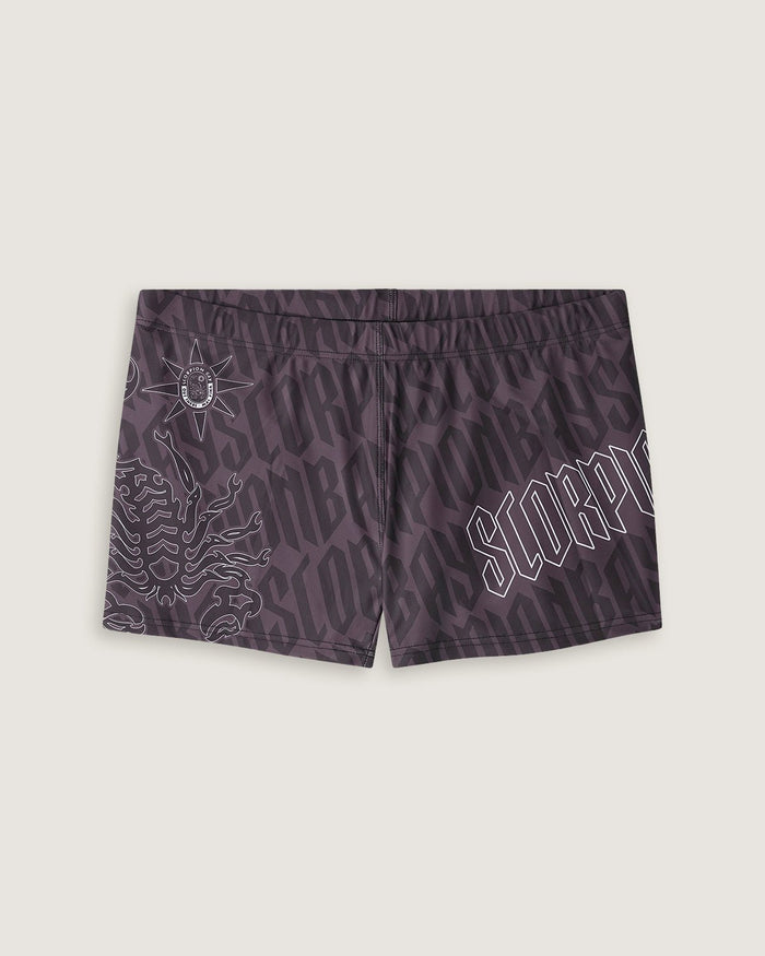 Boxer mare stampato all over "Gothic lettering" uomo - Scorpion Bay