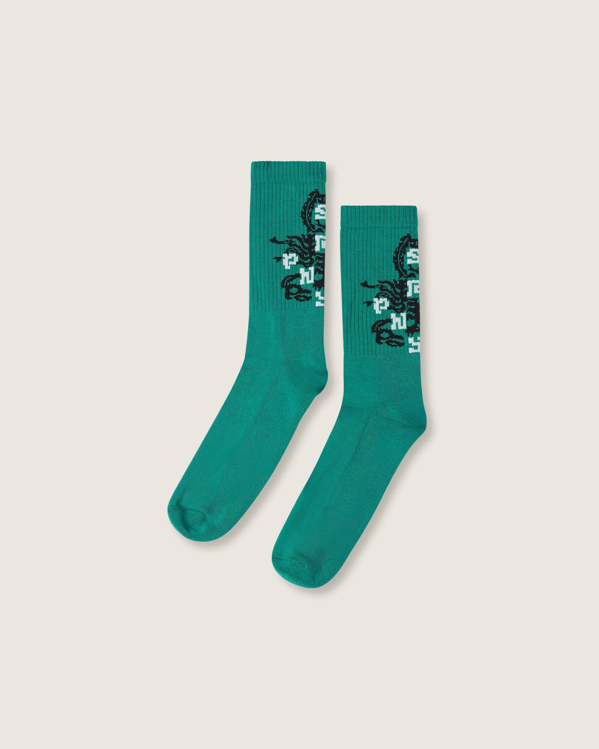 Calze mid jacquard "Analog" - Scorpion Bay