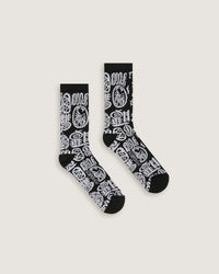 Calze mid jacquard "Aztec" - Scorpion Bay