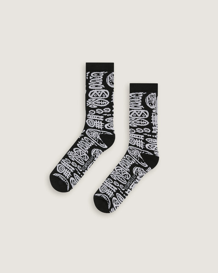 Calze mid jacquard "Aztec" - Scorpion Bay