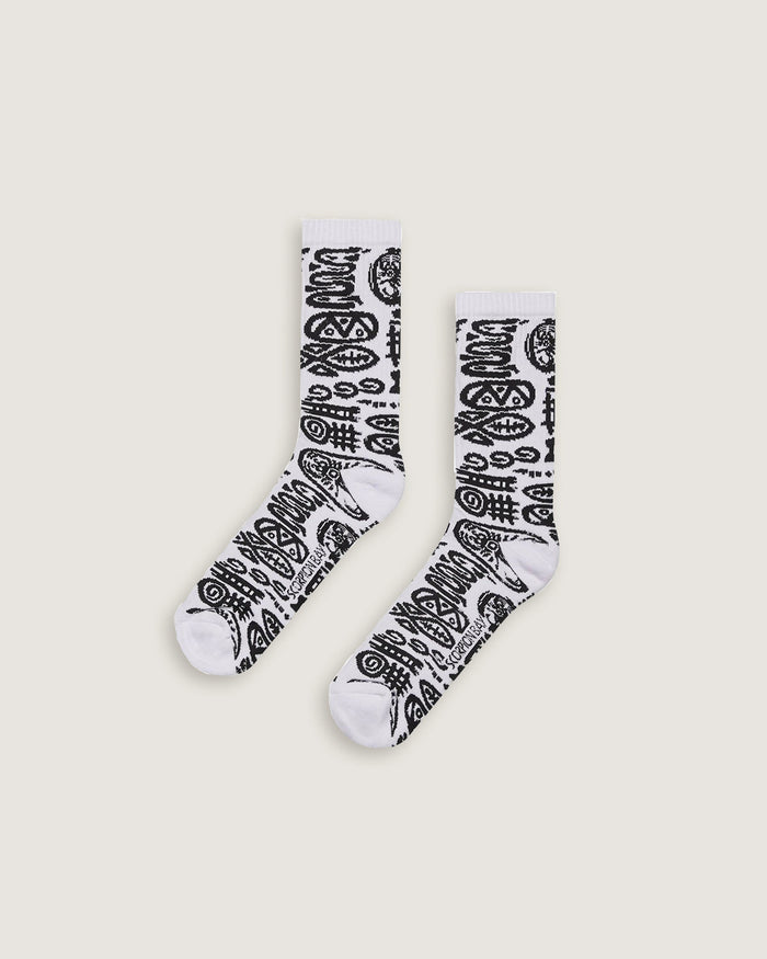 Calze mid jacquard "Aztec" - Scorpion Bay