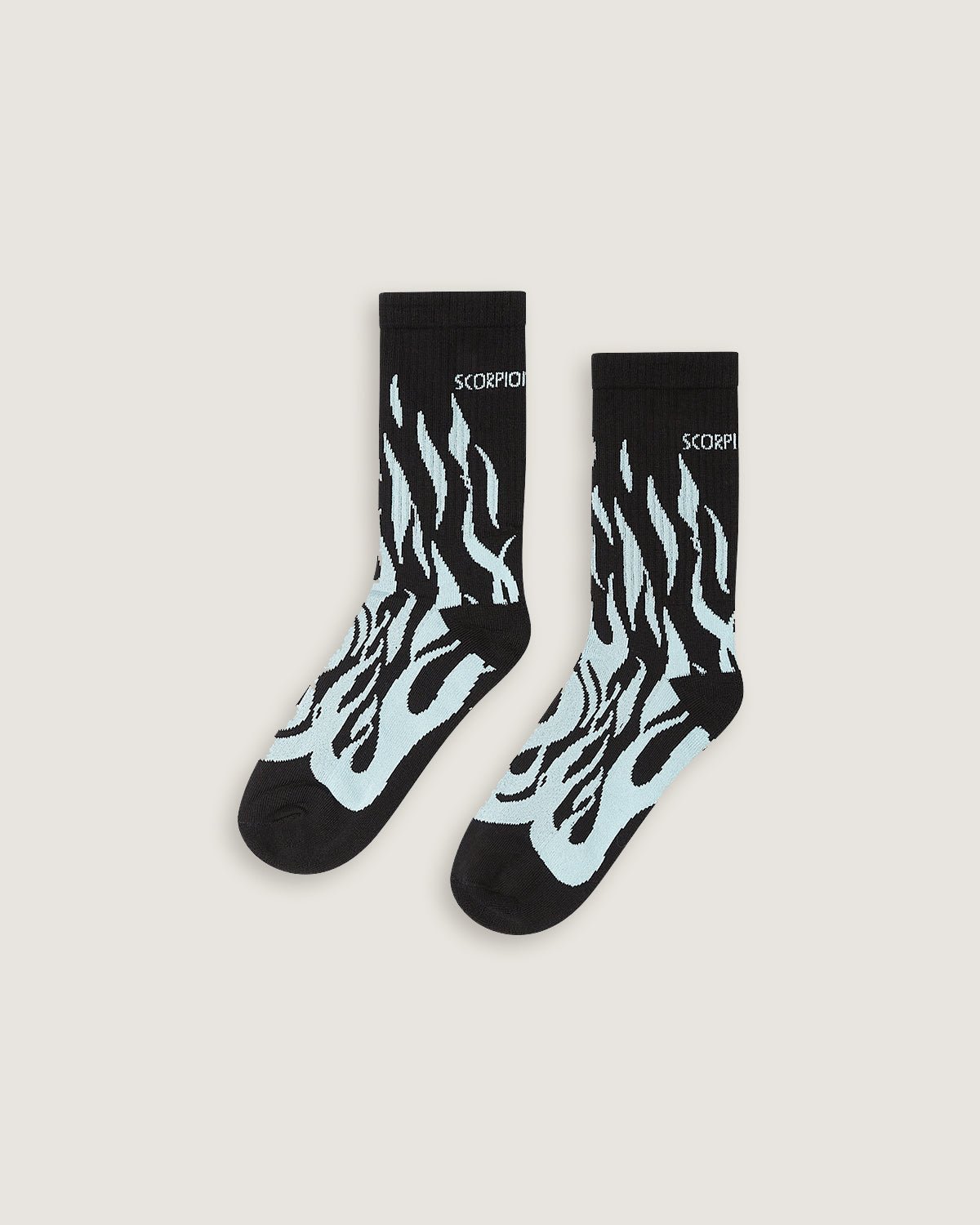 Calze mid jacquard "Dead Flames" - Scorpion Bay