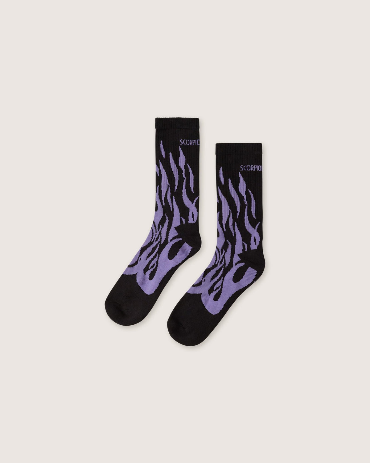 Calze mid jacquard "Dead Flames" - Scorpion Bay