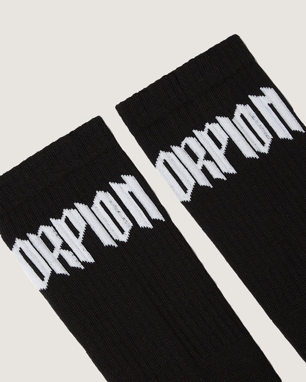 Calze mid jacquard "Gothic Lettering" - Scorpion Bay