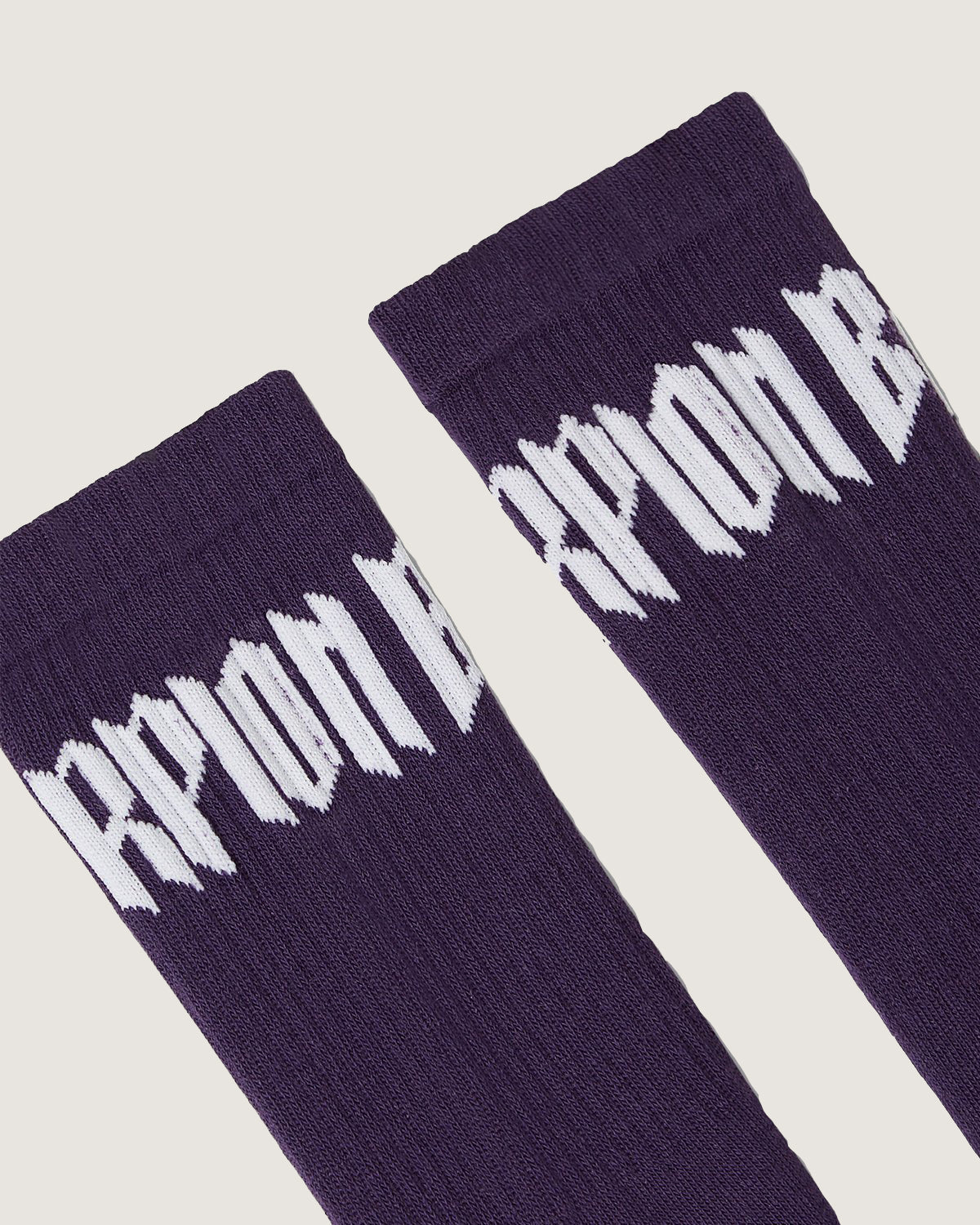 Calze mid jacquard "Gothic Lettering" - Scorpion Bay