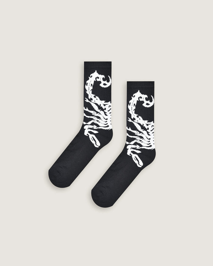 Calze mid jacquard "Iron" - Scorpion Bay