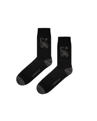 Calze mid jacquard "Iron" - Scorpion Bay