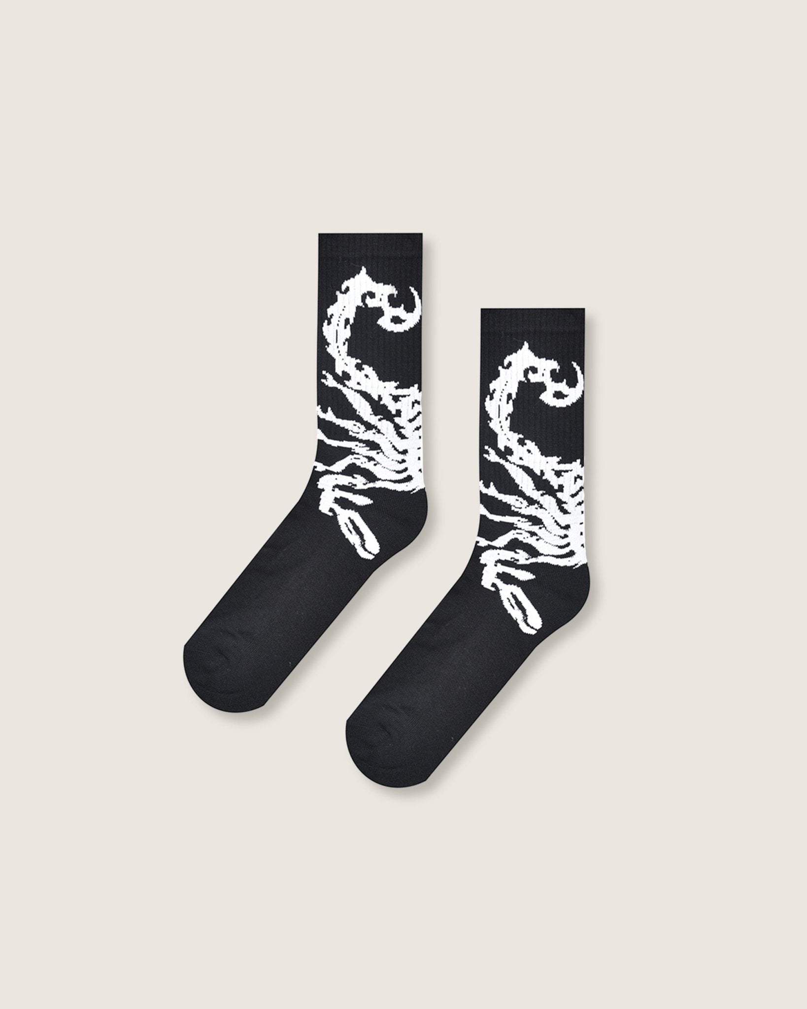 Calze mid jacquard "Iron" - Scorpion Bay
