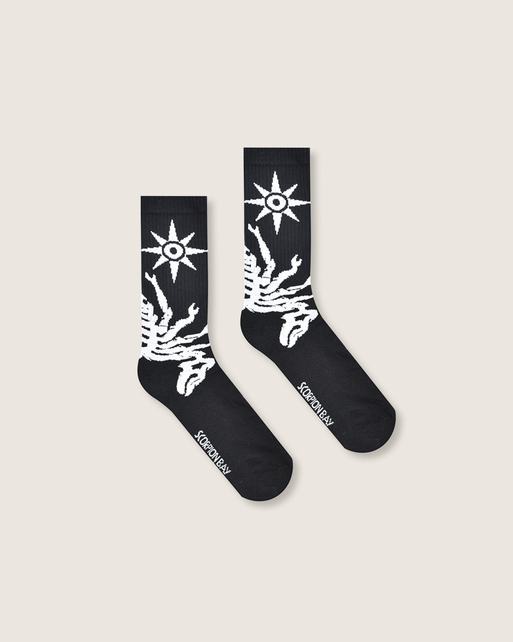 Calze mid jacquard "Iron" - Scorpion Bay
