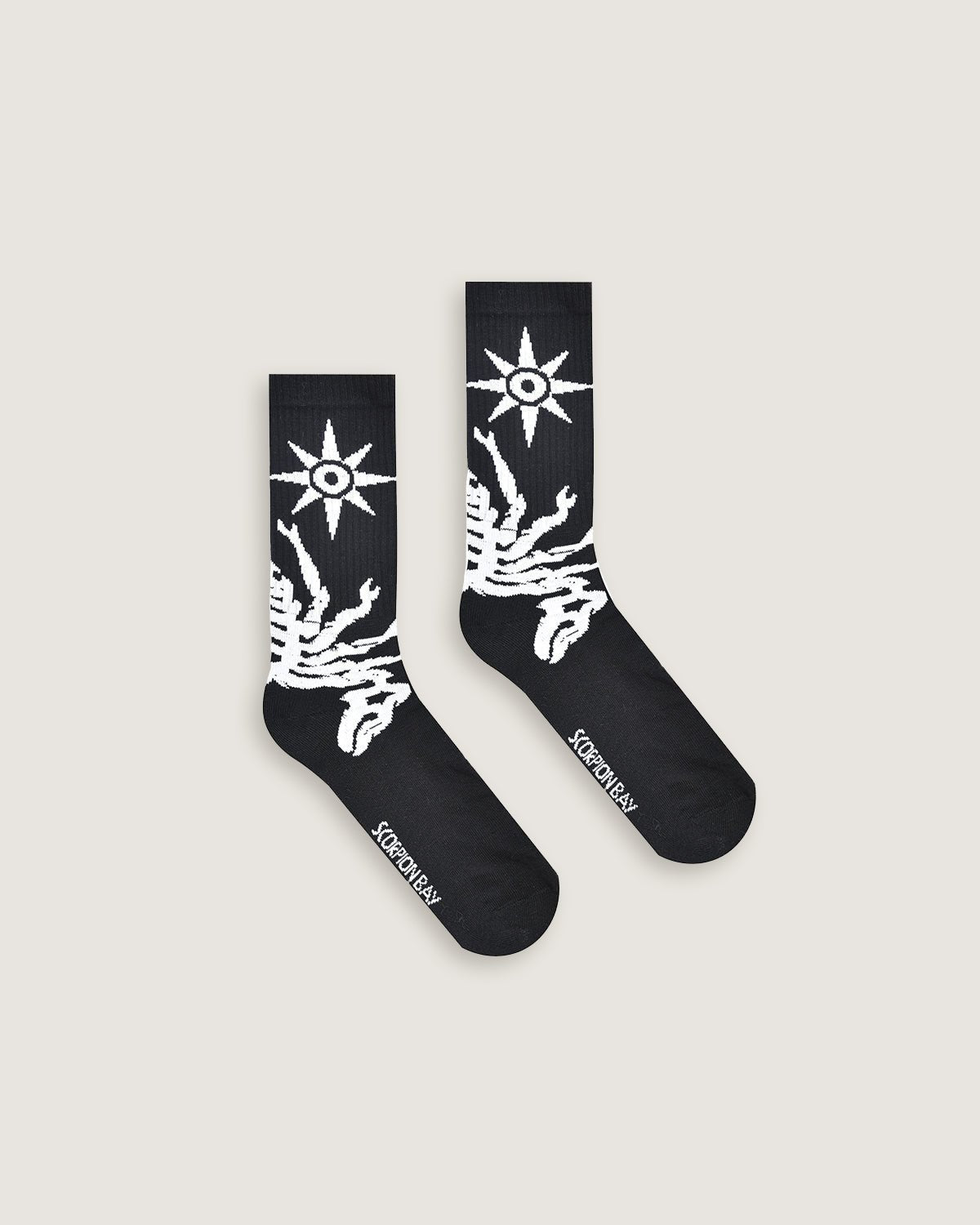 Calze mid jacquard "Iron" - Scorpion Bay