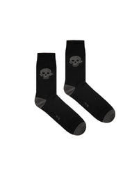 Calze mid jacquard "Skull" - Scorpion Bay