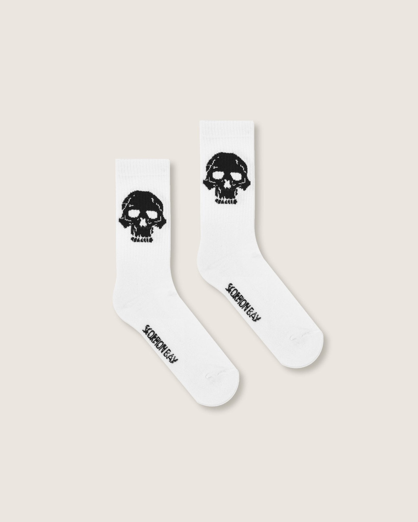 Calze mid jacquard "Skull" - Scorpion Bay