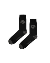 Calze mid jacquard "Skull" - Scorpion Bay