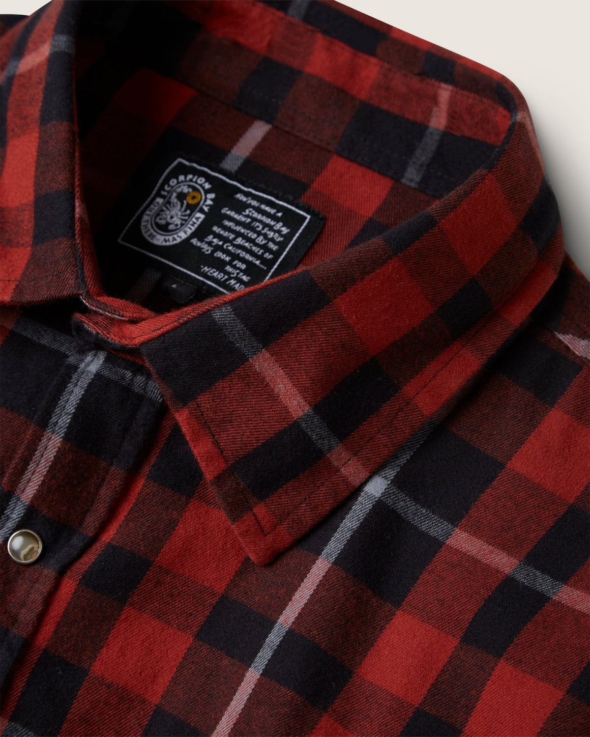Camicia a scacchi "Rodeo" uomo - Scorpion Bay