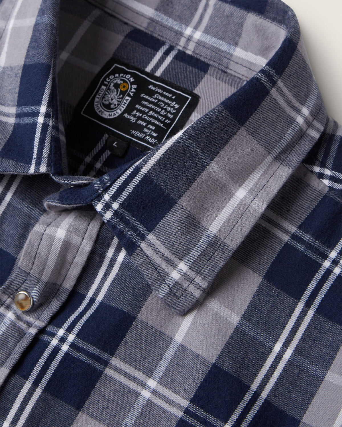 Camicia a scacchi "Rodeo" uomo - Scorpion Bay