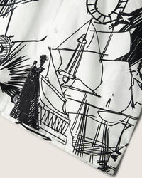 Camicia over "Bastante Temas" uomo - Scorpion Bay