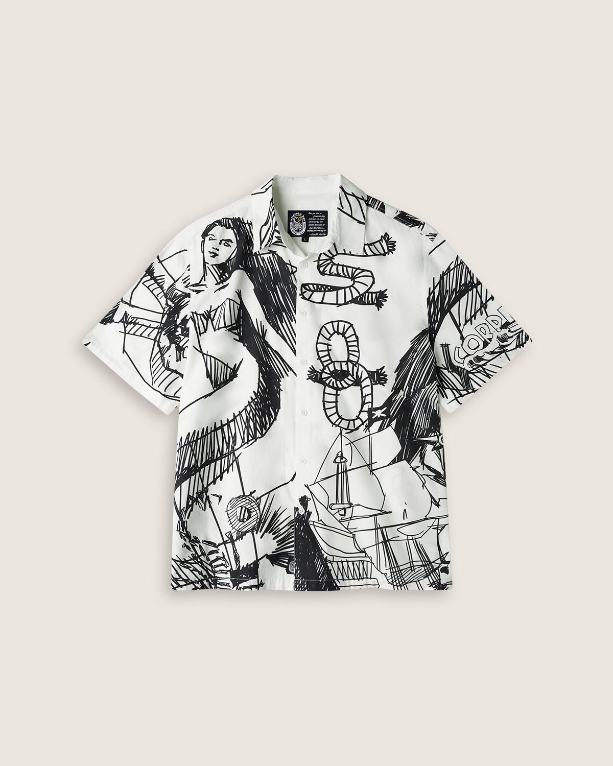 Camicia over "Bastante Temas" uomo - Scorpion Bay