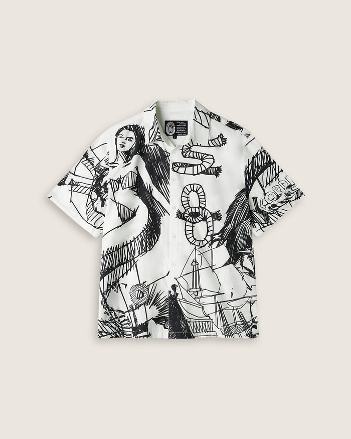 Camicia over "Bastante Temas" uomo - Scorpion Bay