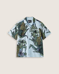 Camicia over "Mazorca Y Flores" uomo - Scorpion Bay