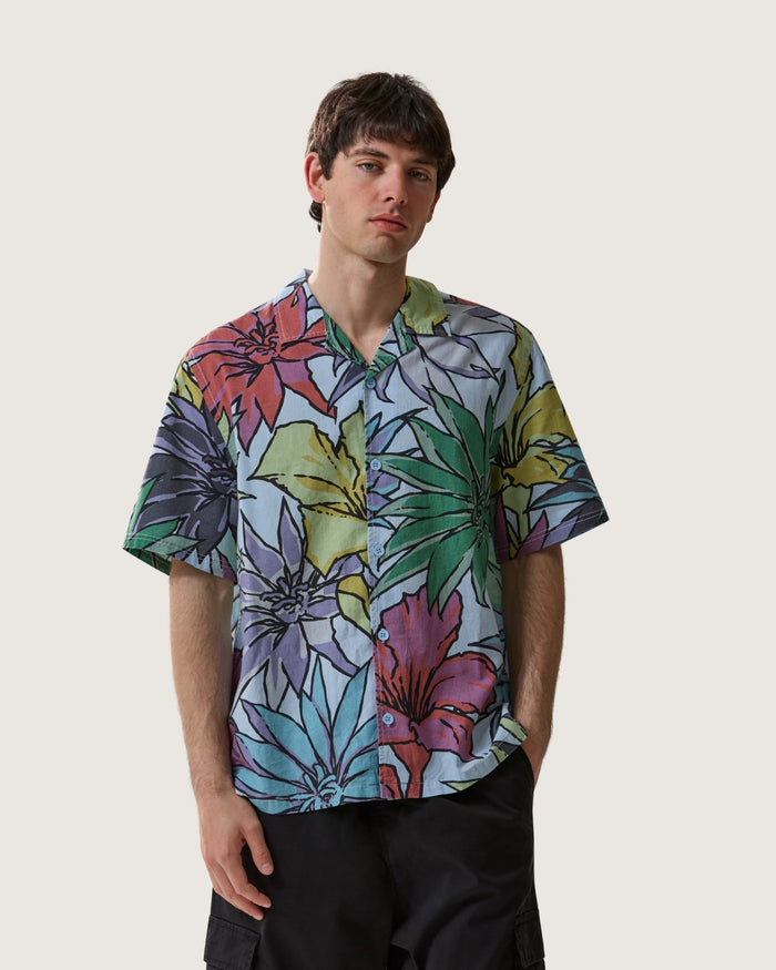Camicia over "Varios Petalos" uomo - Scorpion Bay