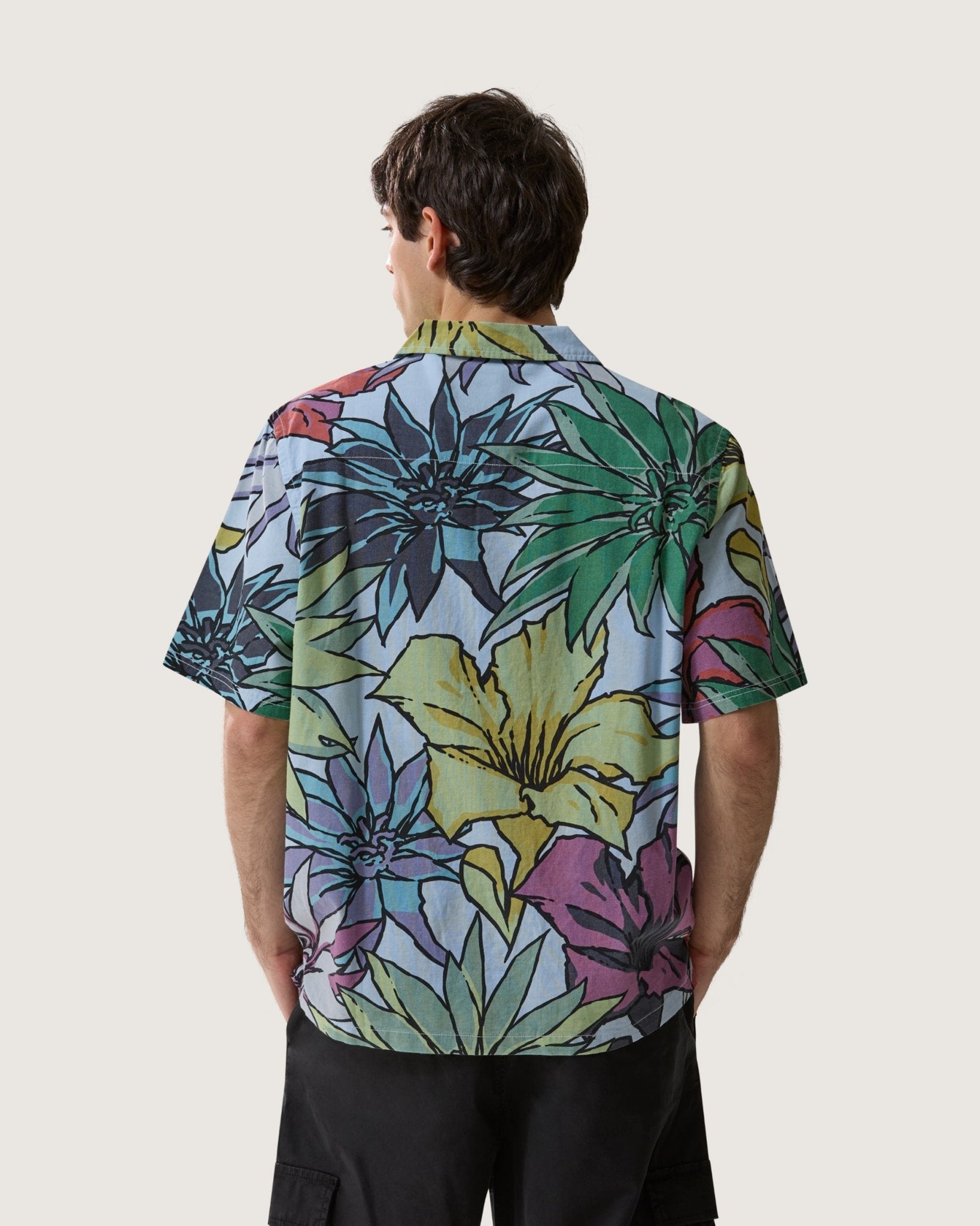 Camicia over "Varios Petalos" uomo - Scorpion Bay