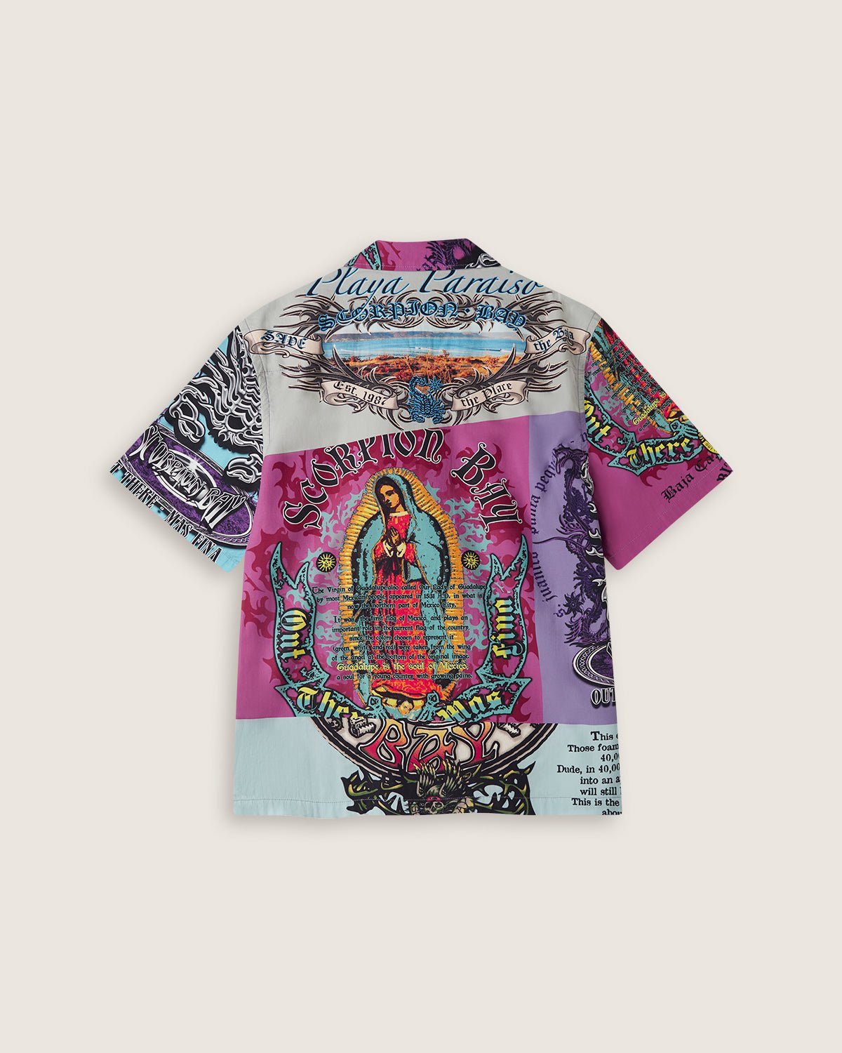 Camicia stampata "Guadalupe" uomo - Scorpion Bay