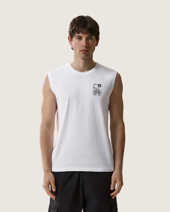 Canotta stampata "Barbed Wire" uomo - Scorpion Bay